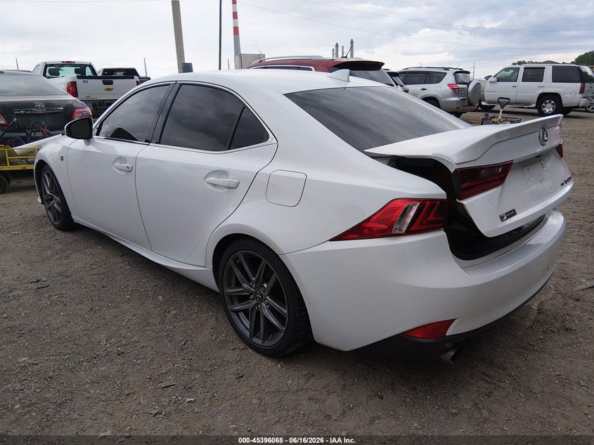 Vin: jthce1d29f5007846, lot: 45894071, lexus is 350 20153