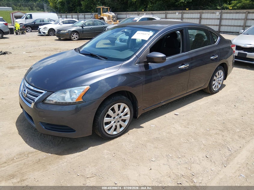 2014 Nissan Sentra S 3N1AB7APXEY228946 photo 1