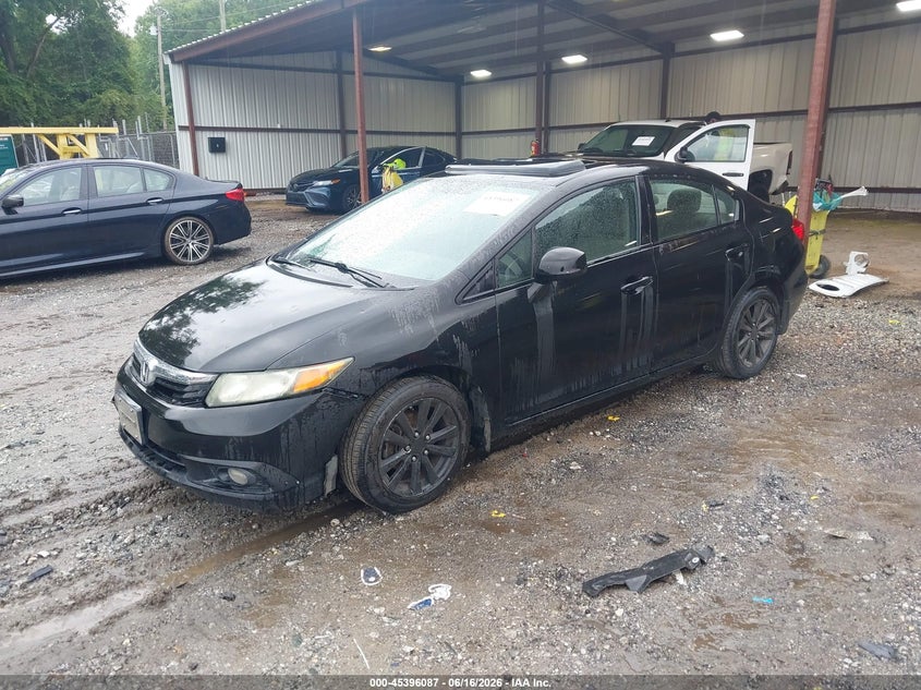 2012 Honda Civic Ex 2HGFB2F81CH511912 photo 1