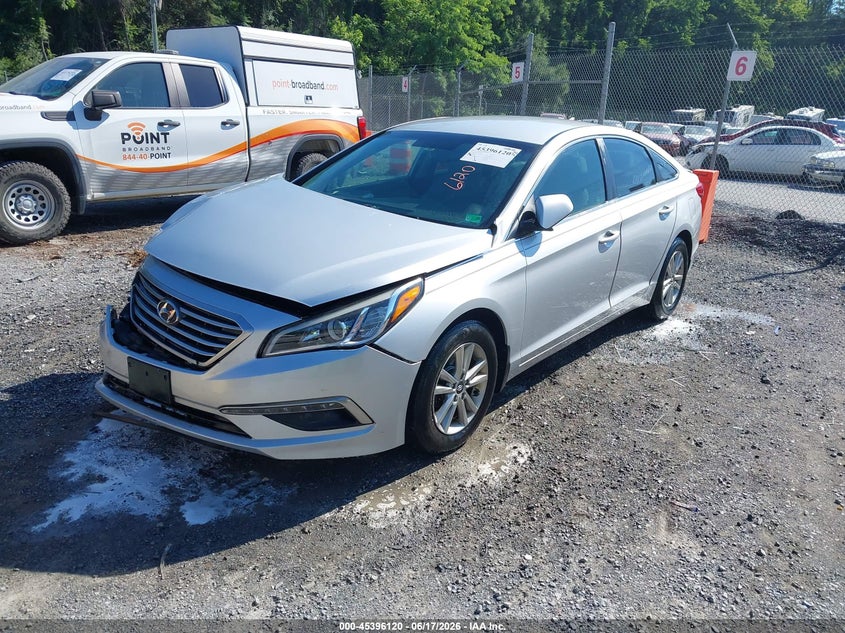 5NPE24AF9FH174512 2015 Hyundai Sonata Se photo 1