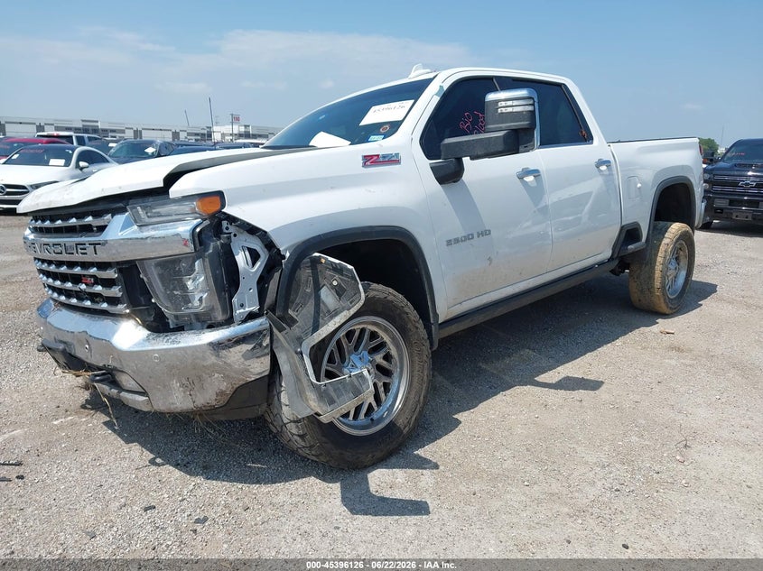 2023 Chevrolet Silverado, Biohazard, IAAI, VIN 2GC4YPE73P1727544 — photo 2