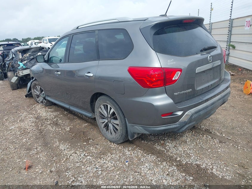 Vin: 5n1dr2mn7hc669252, lot: 45894288, nissan pathfinder s 20173