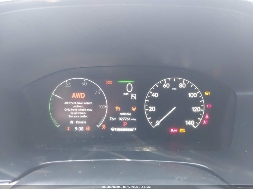 2025 HONDA CR-V HYBRID auction photo 7