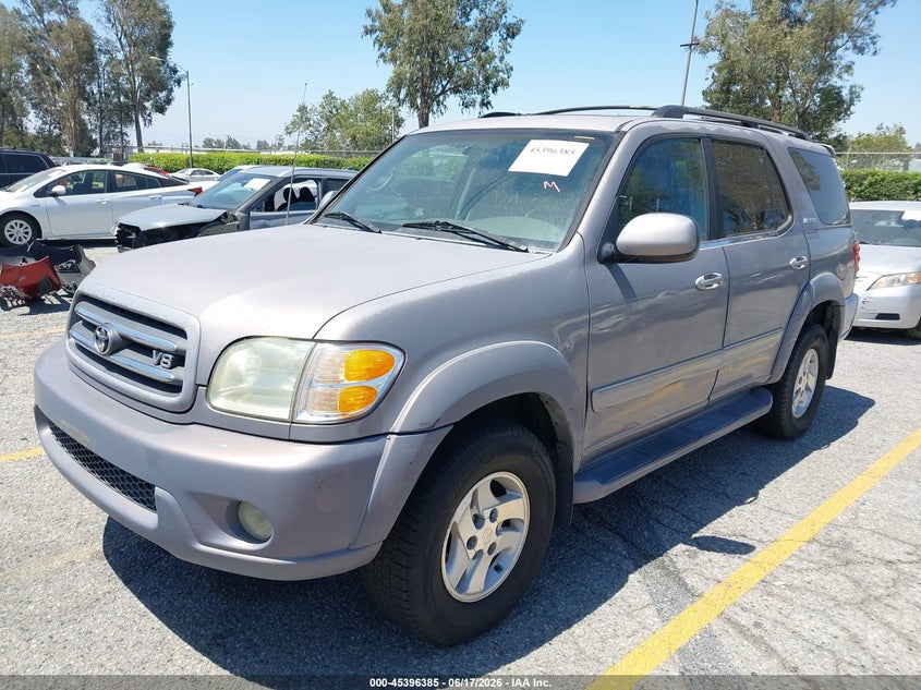 2001 Toyota Sequoia Limited V8 5TDZT38A71S049580 photo 1