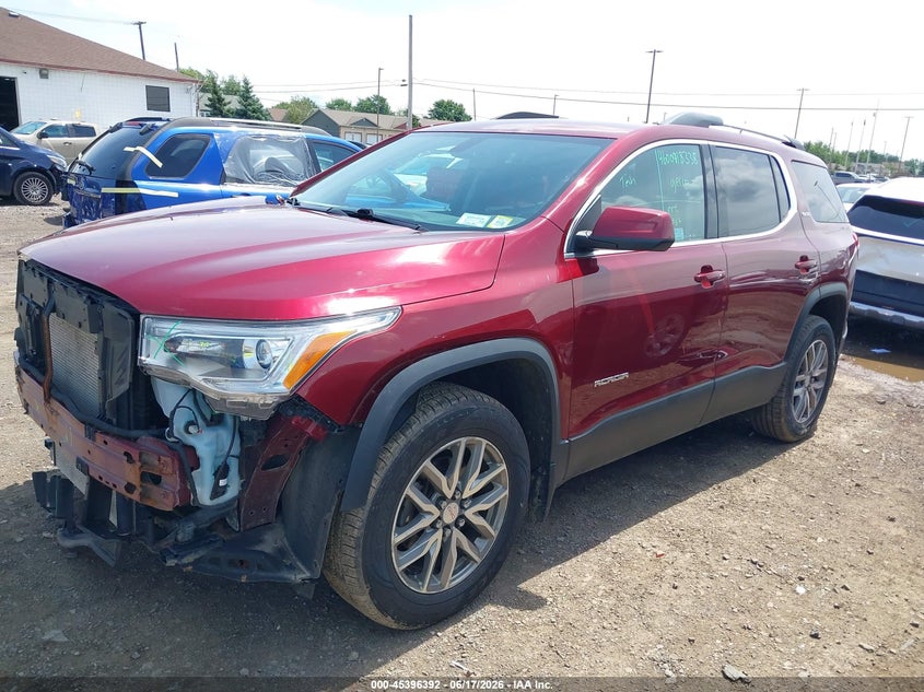 Vin: 1gkknsls7hz299596, lot: 45894395, gmc acadia sle-2 20172