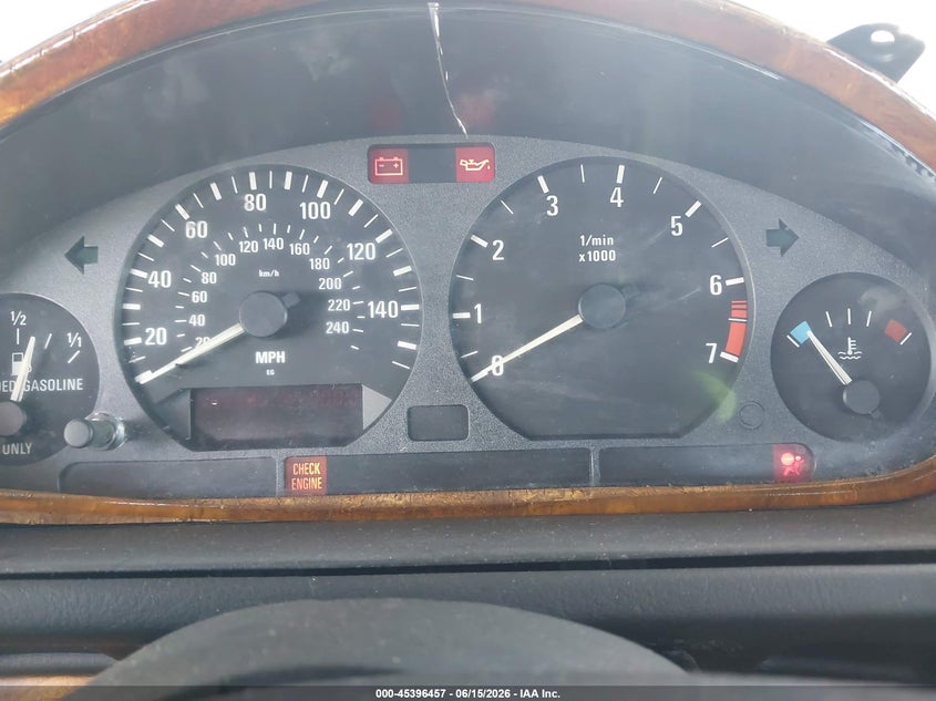 1996 BMW Z3 CABRIO 1.9L I4 FI DOHC 24V F