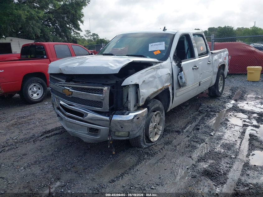 2012 Chevrolet Silverado 1500 Lt 3GCPKSE71CG117208 photo 1