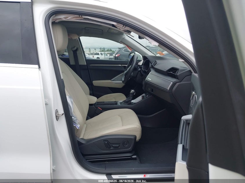 2023 AUDI Q3 SPORT UTILITY VEHICLE 2.0L I-4 DI, DOHC, VVT, TURBO, 228HP