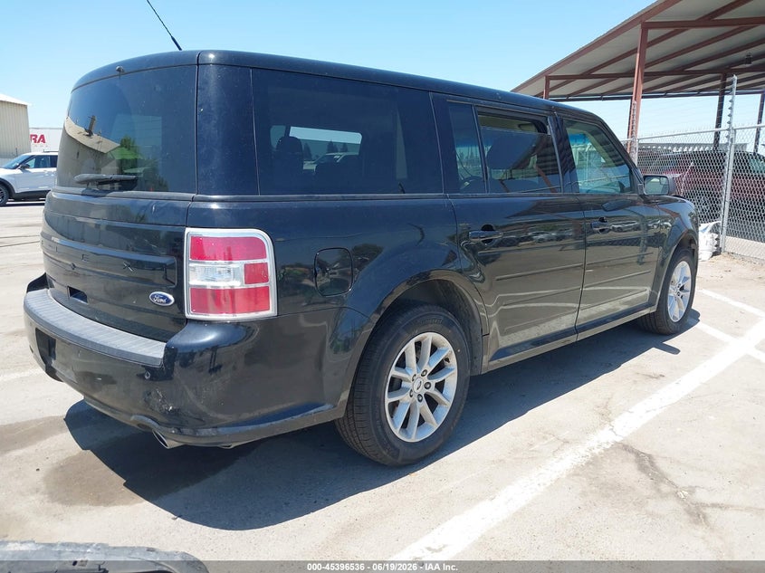 Vin: 2fmgk5b87gba12577, lot: 45894539, ford flex se 20164