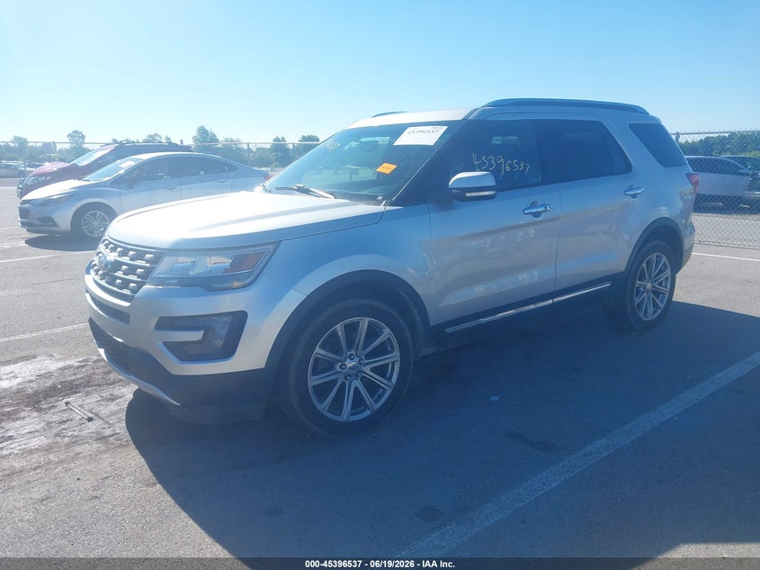 Vin: 1fm5k8f81gga98576, lot: 45894540, ford explorer limited 20162