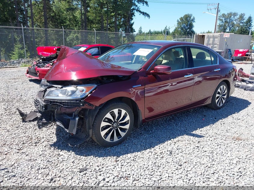VIN JHMCR6F54HC027347 2017 HONDA ACCORD HYBRID EX-L
