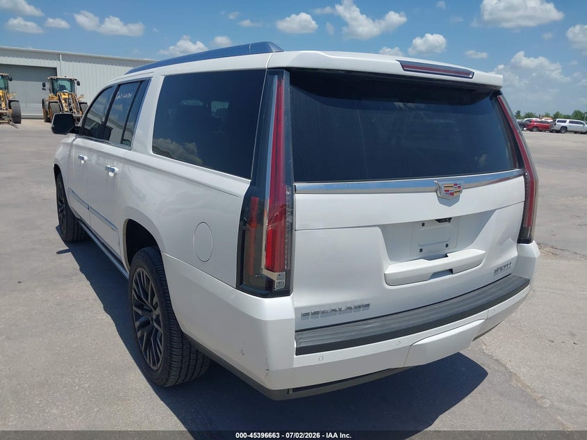 Vin: 1gys4kkjxjr221305, lot: 45894666, cadillac escalade esv platinum 20183
