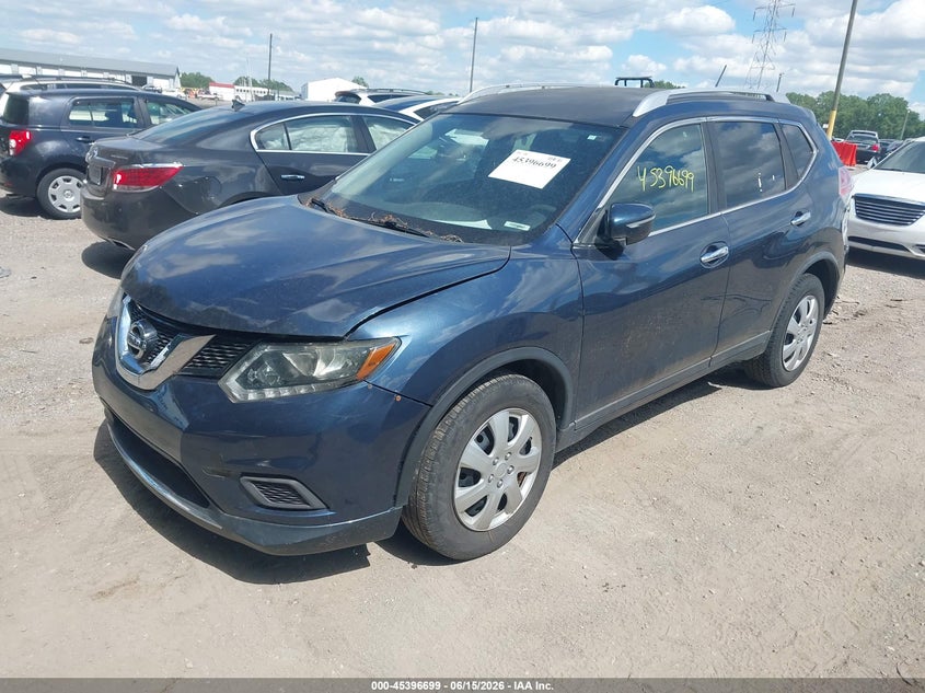 2016 Nissan Rogue S KNMAT2MV7GP632637 photo 1