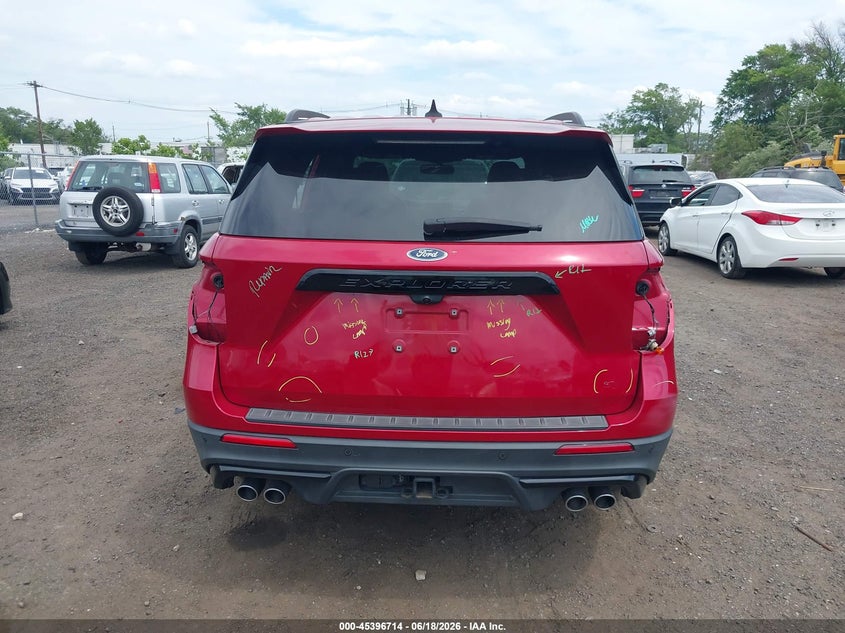 VIN 1FM5K8GC0MGA98972 2021 FORD EXPLORER ST