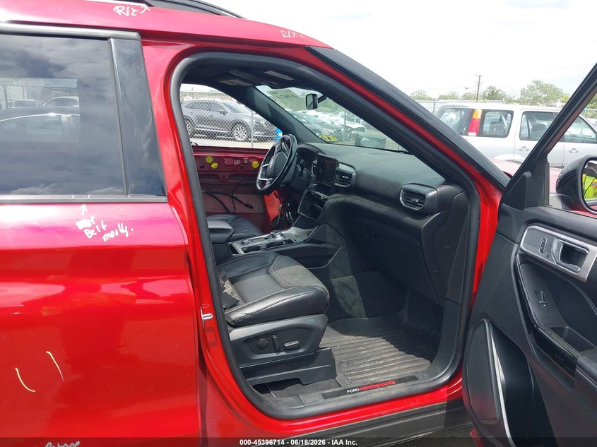 VIN 1FM5K8GC0MGA98972 2021 FORD EXPLORER ST