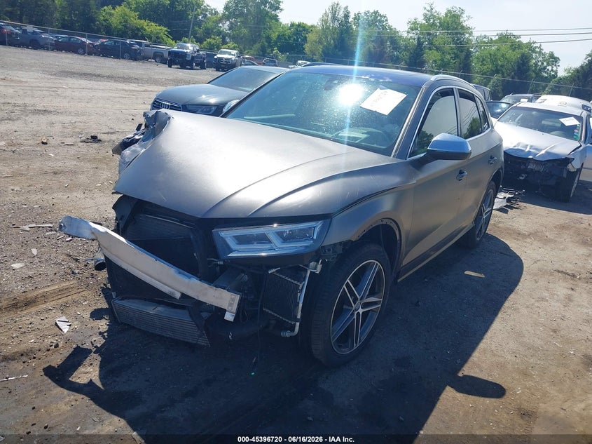 Vin: wa1c4afy0j2223319, lot: 45894723, audi sq5 3.0t premium plus 20182