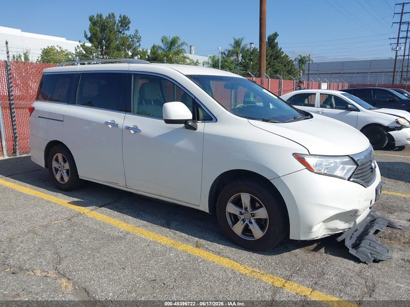 Vin: jn8ae2kp1h9167555, lot: 45894725, nissan quest sv 2017 img_1