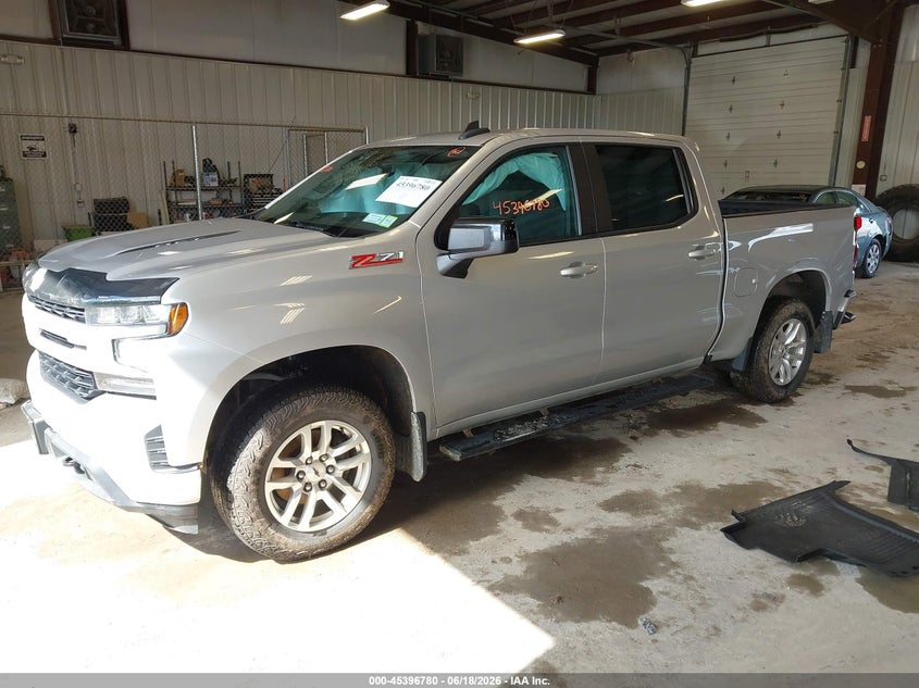 2021 Chevrolet Silverado 1500 4wd  Short Bed Rst 3GCUYEED9MG134087 photo 1