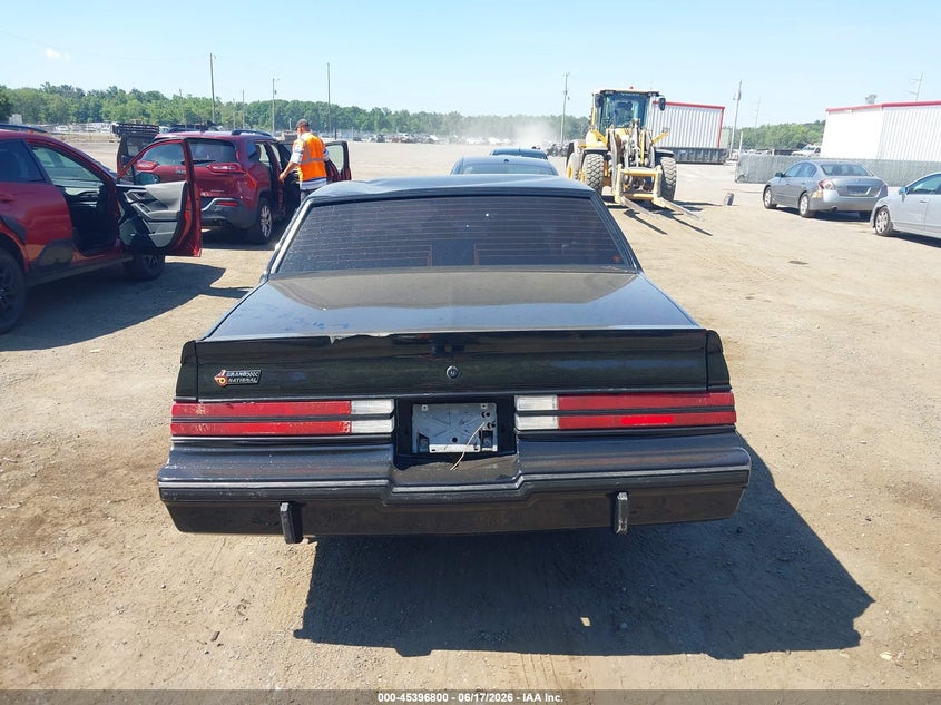 1986 Buick Regal T-Type VIN: 1G4GK4774GP436673 Lot: 45396800