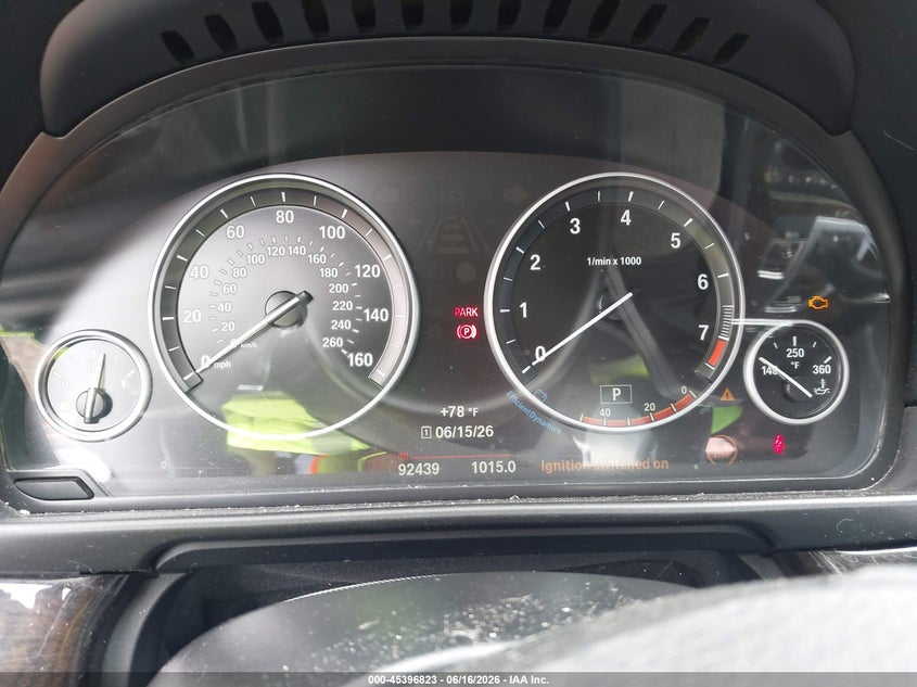 2016 BMW 5ER SEDAN 2.0L I-4 DI, DOHC, VVT, TURBO, 240HP