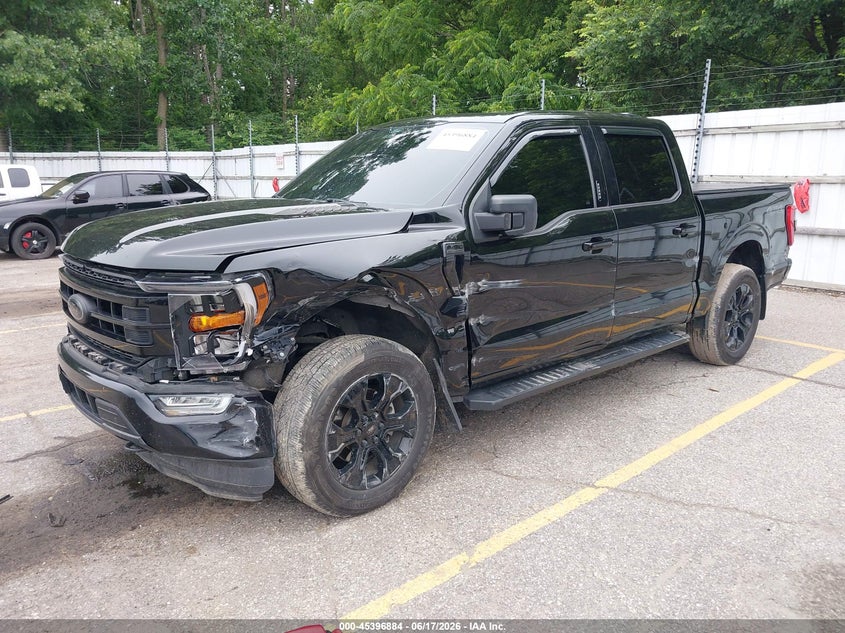 Vin: 1ftew1ep1nfb81341, lot: 45894887, ford f-150 xlt 20222
