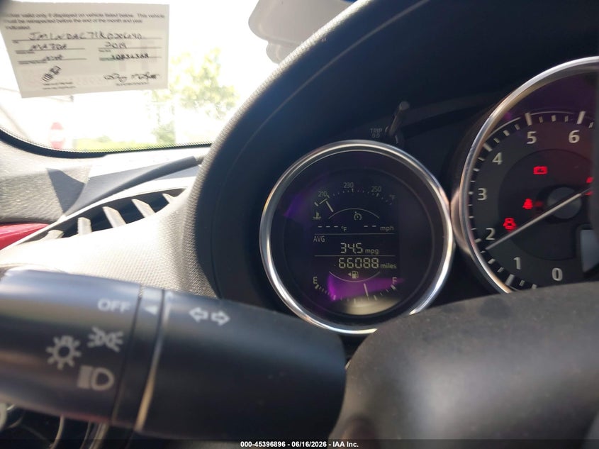 2019 Mazda Mx-5 Miata Club VIN: JM1NDAC71K0306040 Lot: 45396896