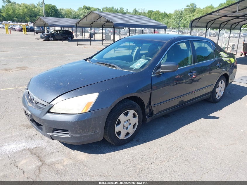 2007 Honda Accord 2.4 Lx 1HGCM56487A198678 photo 1
