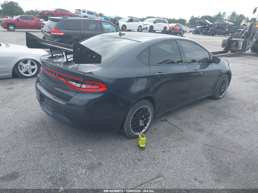 Vin: 1c3cdfaa6ed672029, lot: 45894981, dodge dart se 20144