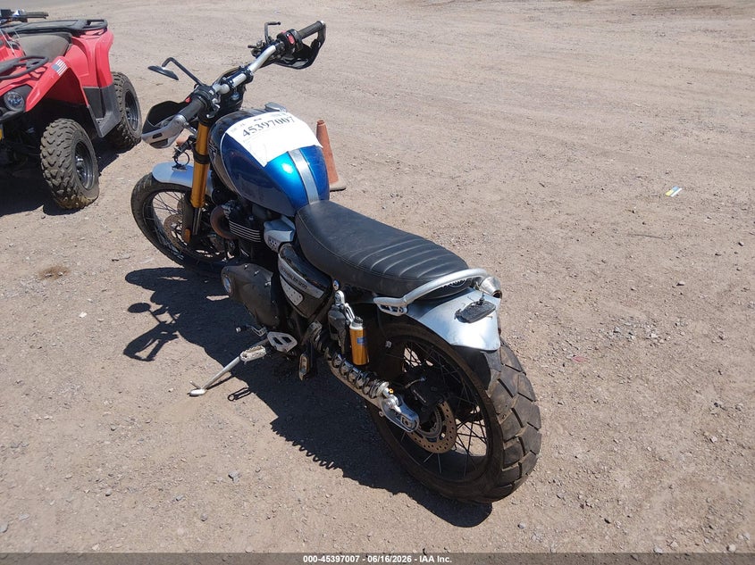 2020 TRIUMPH MOTORCYCLE SCRAMBLER auction photo 3