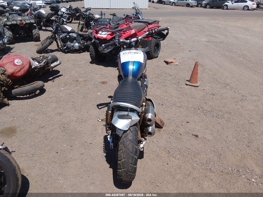 2020 TRIUMPH MOTORCYCLE SCRAMBLER auction photo 6