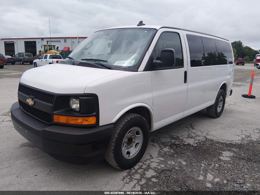 Vin: 1gawgeff6h1286868, lot: 45895011, chevrolet express 2500 ls 20172