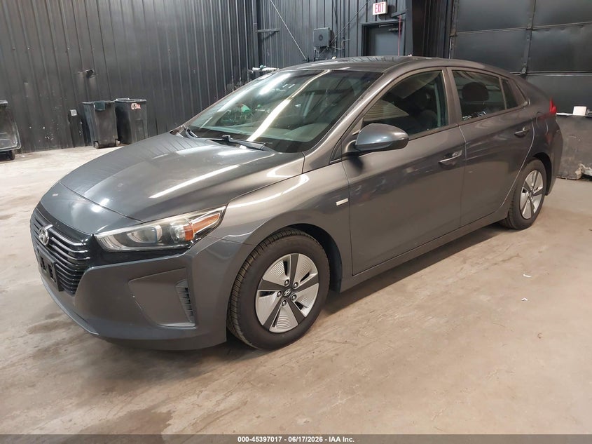 2019 Hyundai Ioniq Hybrid Blue KMHC65LC9KU156964 photo 1