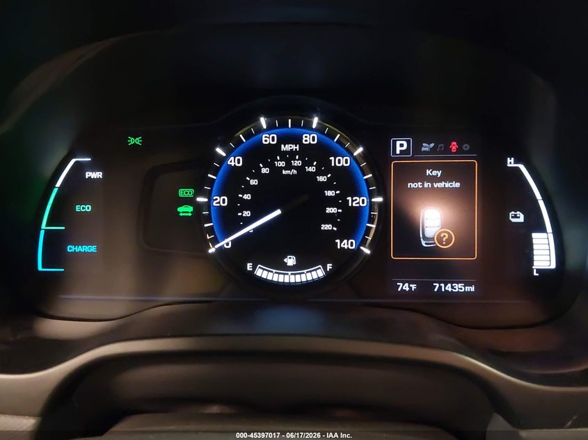 2019 HYUNDAI IONIQ HYBRID BLUE — Фото 7