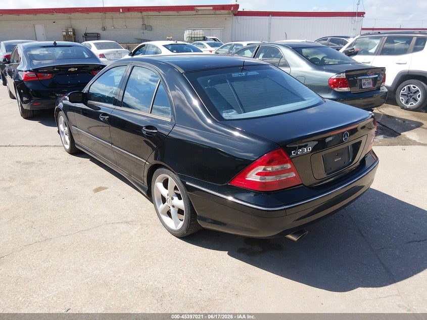 2006 MERCEDES-BENZ C 230 auction photo 3