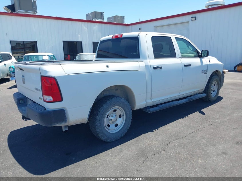 Vin: 1c6rr7kg6ks645461, lot: 45895046, ram 1500 classic tradesman  4x4 5'7 box 20194