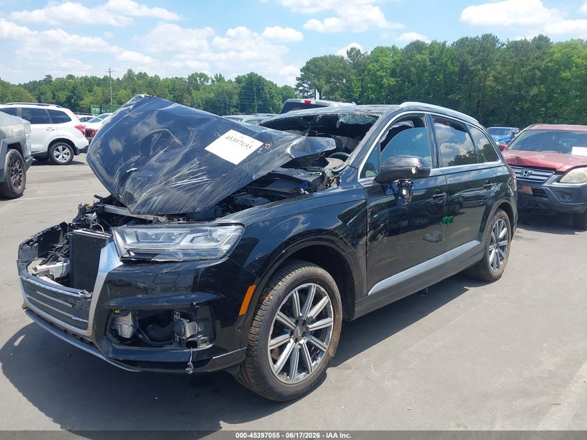 Vin: wa1lhaf78kd036668, lot: 45895058, audi q7 45 premium/45 se premium 20192