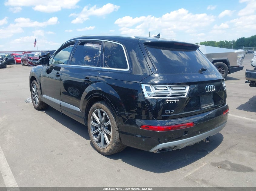 Vin: wa1lhaf78kd036668, lot: 45895058, audi q7 45 premium/45 se premium 20193