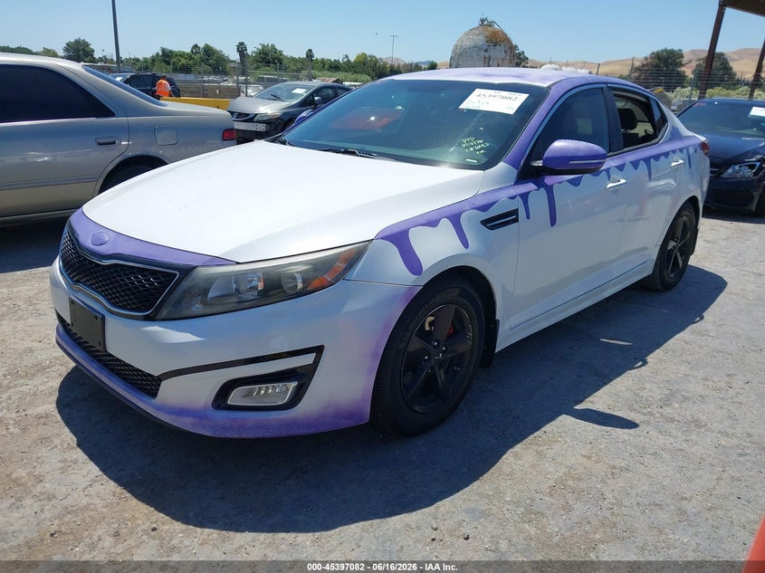 Vin: 5xxgm4a79eg332093, lot: 45895085, kia optima lx 20142