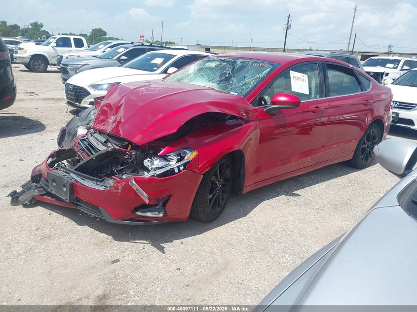 2020 Ford Fusion, Front End, IAAI, VIN 3FA6P0HD2LR125864 — photo 2