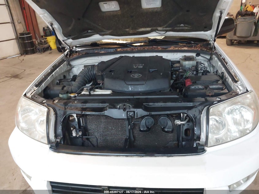 2004 TOYOTA 4RUNNER SPORT UTILITY VEHICLE 4.0L V-6 DOHC, VVT, 245HP
