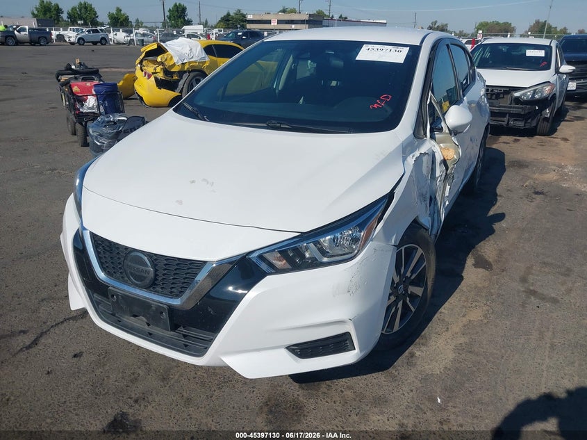 2022 Nissan Versa 1.6 Sv Xtronic Cvt 3N1CN8EV6NL839505 photo 1