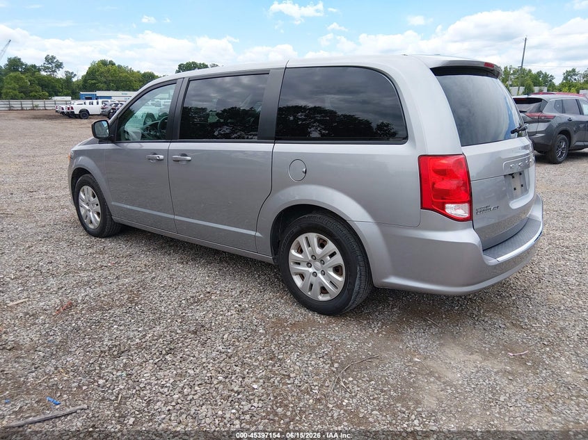 Vin: 2c4rdgbg2jr296841, lot: 45895157, dodge grand caravan se 20183