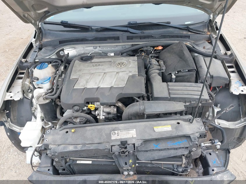 2014 VOLKSWAGEN JETTA SEDAN 2.0L I-4 DI, DOHC, TURBO, 140HP