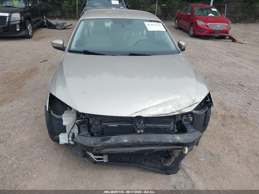 2014 VOLKSWAGEN JETTA SEDAN 2.0L I-4 DI, DOHC, TURBO, 140HP
