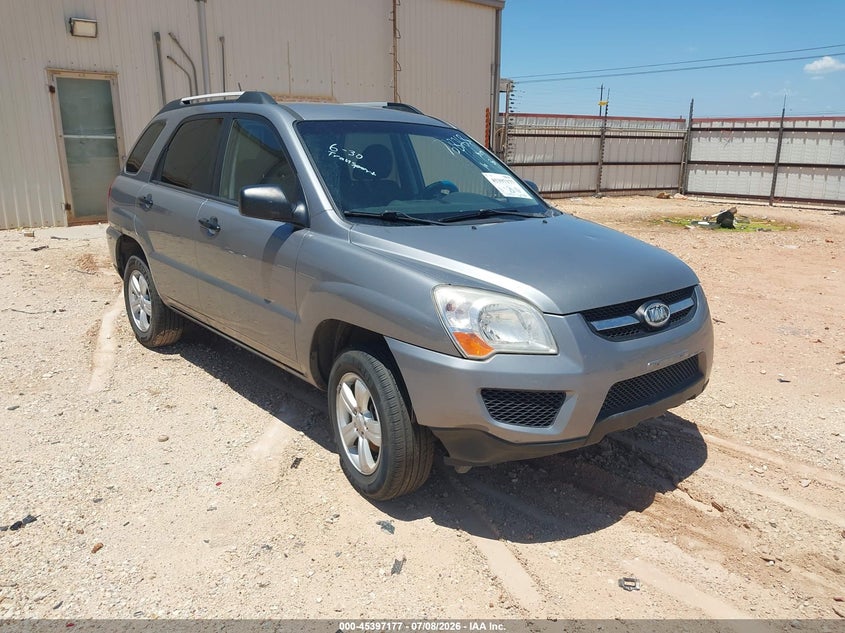 Vin: kndkg3a49a7728268, lot: 45895180, kia sportage lx 2010 img_1