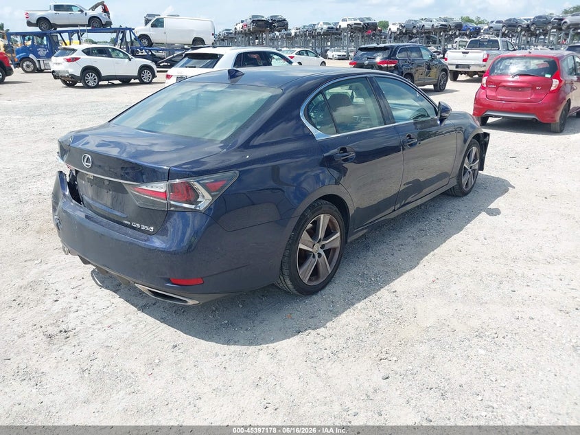 Vin: jthcz1bl1ga001385, lot: 45895182, lexus gs 350 20164