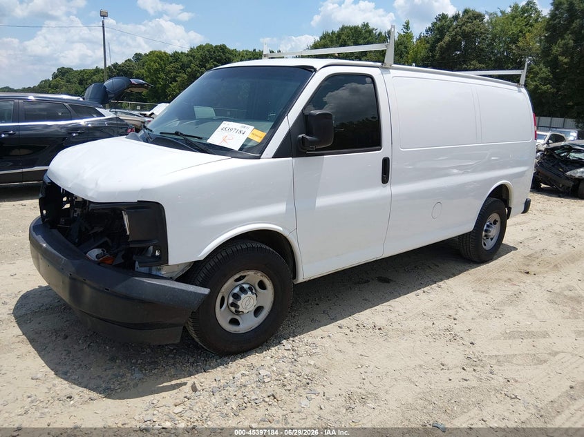 Vin: 1gcwgaff3h1351451, lot: 45895187, chevrolet express 2500 work van 20172