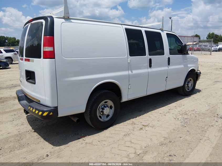 Vin: 1gcwgaff3h1351451, lot: 45895187, chevrolet express 2500 work van 20174