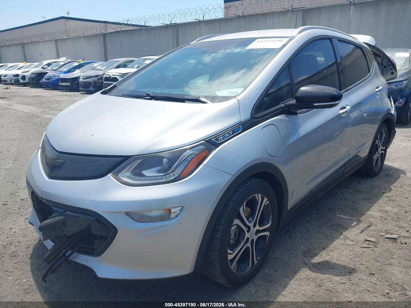 Vin: 1g1fx6s06j4109751, lot: 45895193, chevrolet bolt ev premier 20182