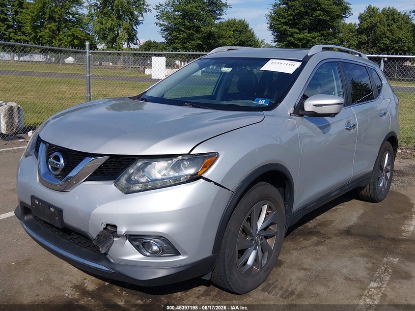 2016 NISSAN ROGUE auction photo 2